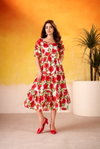 Cyraa By Nnk4509 Vichritra Silk With Floral Printed Frock Online Wholesale